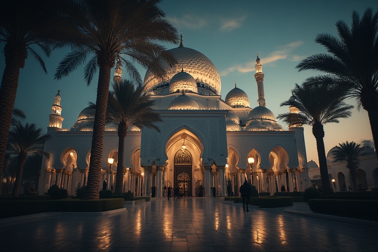 Jumeirah Mosque stop in Dubai City Tour